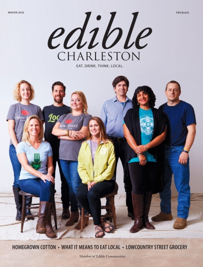 Edible Charleston Winter 2018 Cover